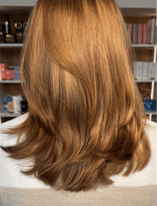 Efekt strzyżenia damskiego – stylizacja