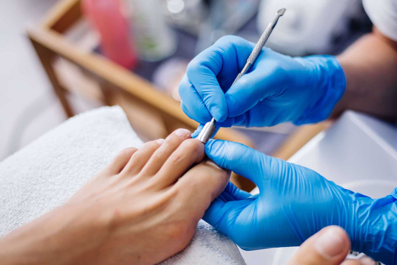 Pedicure męski